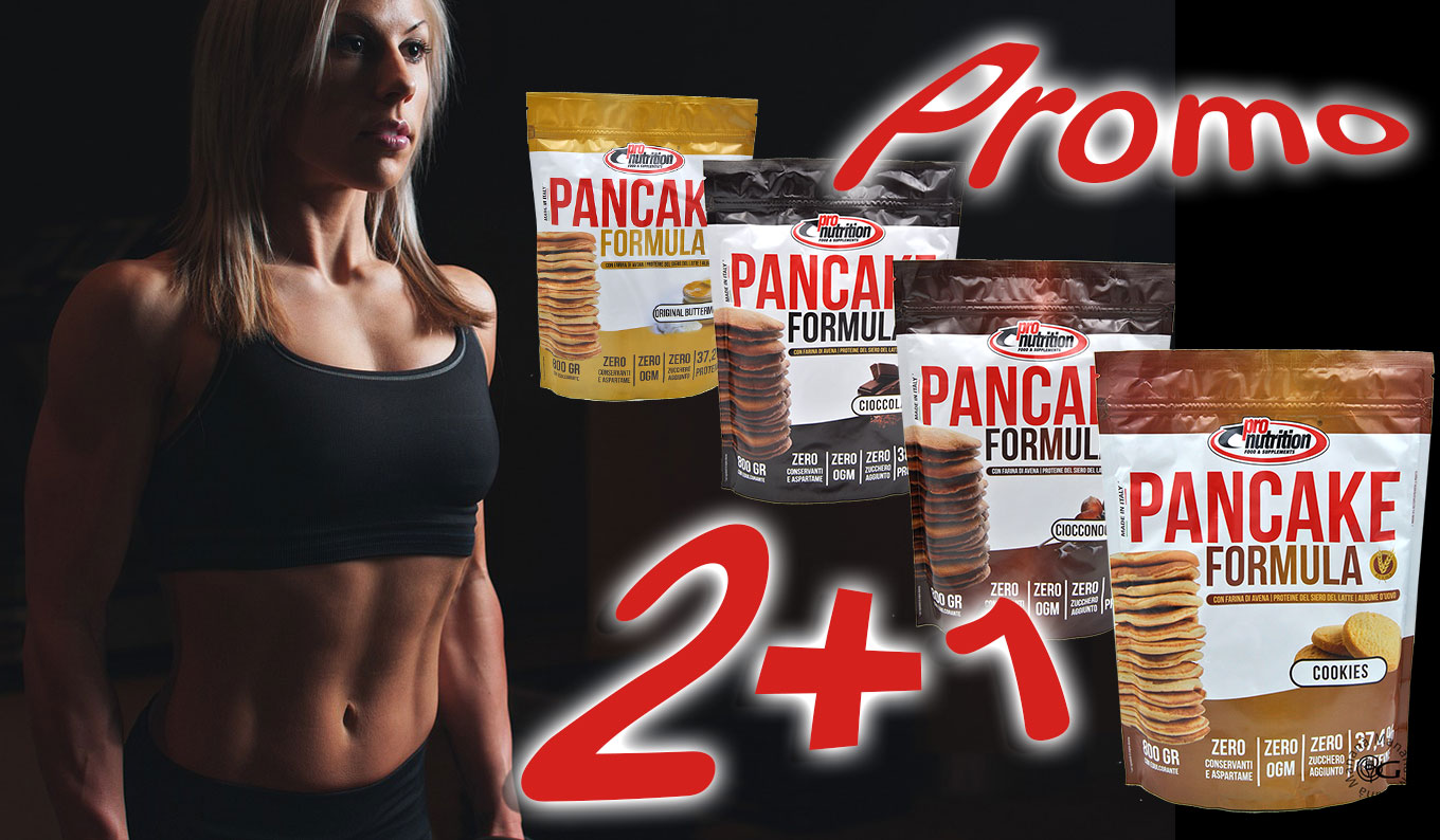 Vai alla promo 2+1 Pronutrition Pancake Formula